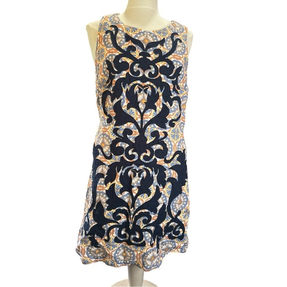 Vanessa Virginia Anthropologie Owen Embroidered Shift Dress - Picture 4 of 9